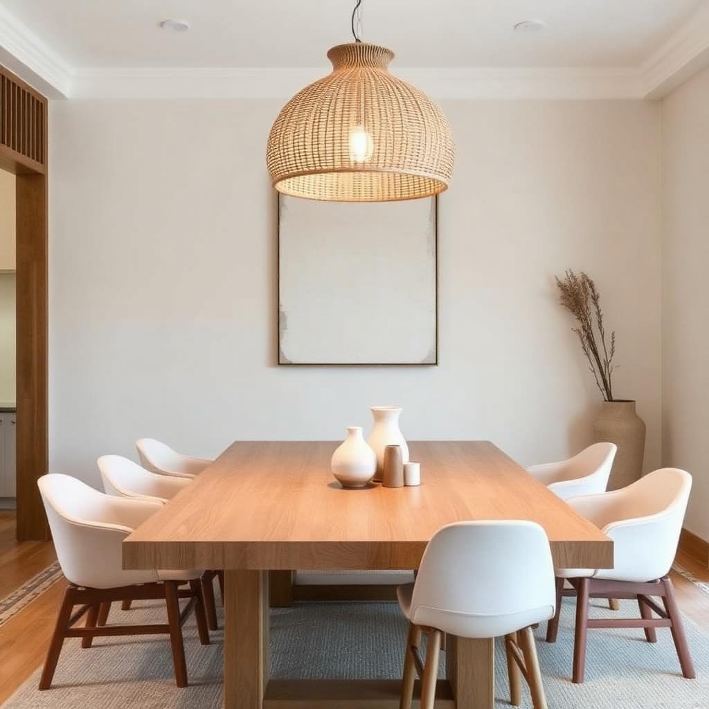 Japandi Dining Room